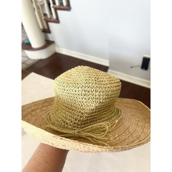Scala Gal Women’s Straw Sun Hat Floppy Packable Beach Raffia Travel Vacation - Picture 1 of 6